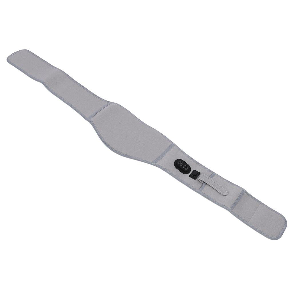 Electric Heating Massage Belt Vibration Heating Pad Soft Velvet Heated Waist Belt with 3 Gears for