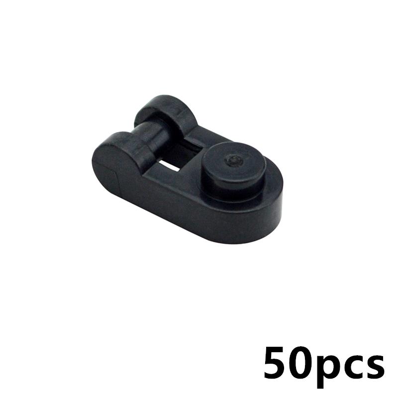 MOC Compatible Assembles Particles 26047 Plate Round 1 x 1 With Bar Handle On Side Building Blocks Parts Educational Tech Toys
