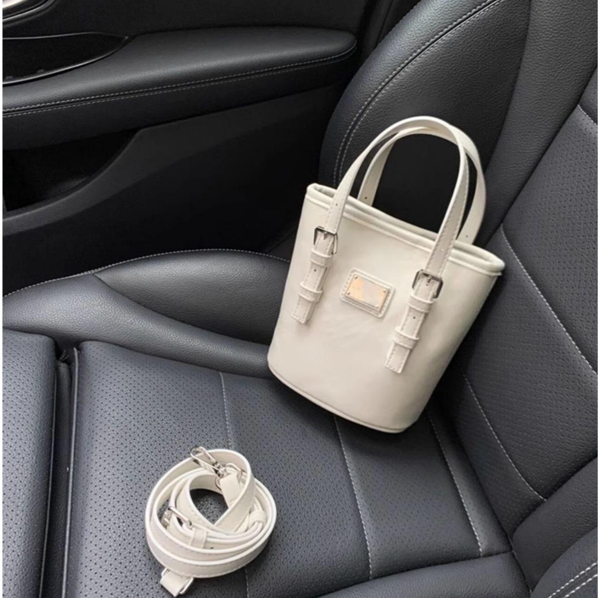 

Сумка-ведро для женщин, корейская новая, высокого класса, сумка для поездок на работу, нишевый дизайн, сумка через плечо на одно плечо для женщин