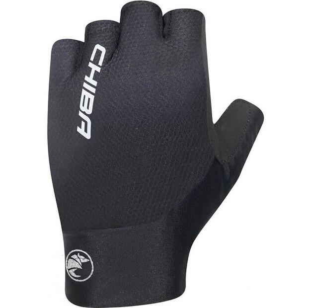 Велосипедные перчатки Chiba Team Glove Pro без пальцев (черный) XS