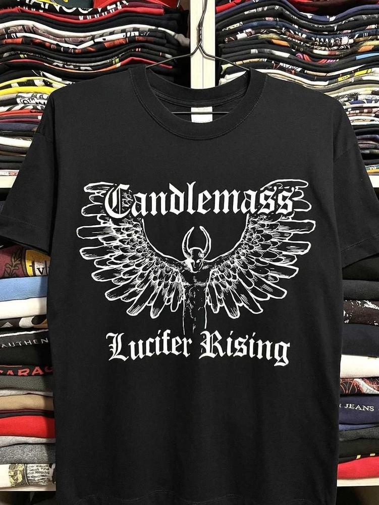 

Candlemass Band Lucifer Rising Album Shirt Unisex Concert S-5XL SG907 Unisex T-Shirt XL