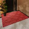 Hochwertige rote Bodenmatte für Villen, Türmatte, verdickte rutschfeste Außenmatte für den Eingangsbereich.