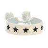 Handmade European Style Embroidered Love Bracelet with Tassels for Girls
