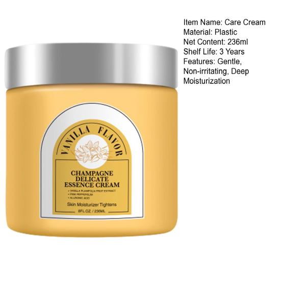 Anti-Aging Body Firming Cream 236ml Nourishing Body Lotion Smooth Skin Care Cream Gold Peptide Hyaluronic Acid Moisturizer for Neck Arm Stomach