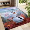Custom Name Frozen Sisters Embrace Carpet Rug Customizable Soft Washable Anti-Slip Home Living Room Sofa Mats Personalized Rug. 0909282