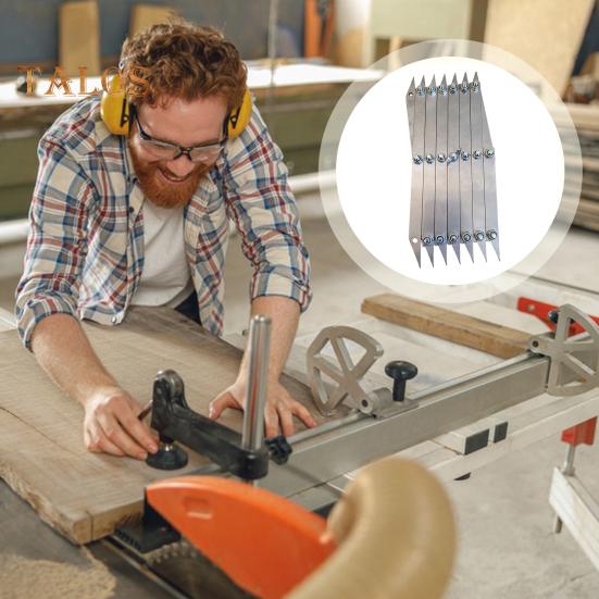 1/2-teiliges 7-Punkt-Markierungswerkzeug für Holzbearbeitungszentren. Robuste Konstruktion. Benutzerfreundliches Design. Hochpräzise Layoutwerkzeuge mit gleichem Abstand.