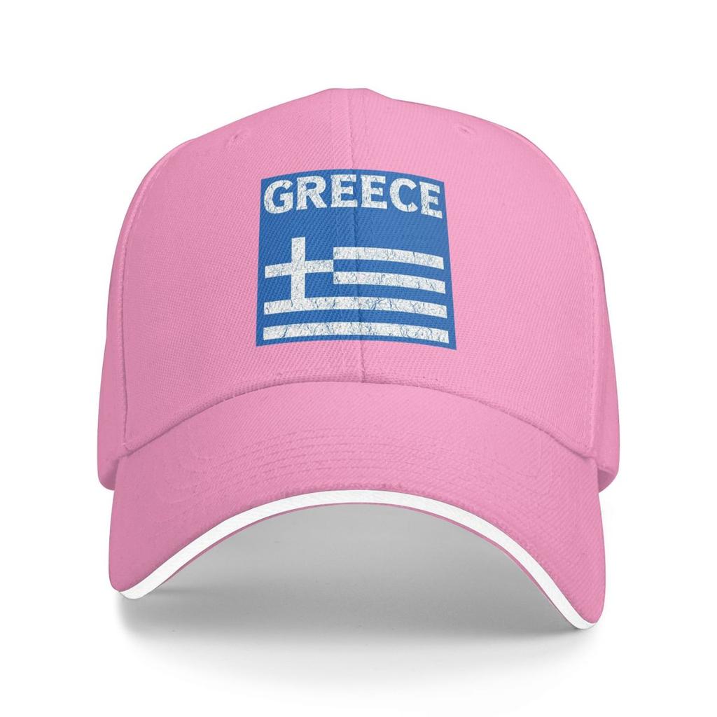 Coat Arms Of Greece Country Flag Team Baseball Caps Snapback Baseball Hats Breathable Casual Casquette Outdoor Unisex