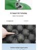 Portable Inflatable Half-Body Seat Cushion - Foldable Comfort for Office, Camping & Hiking