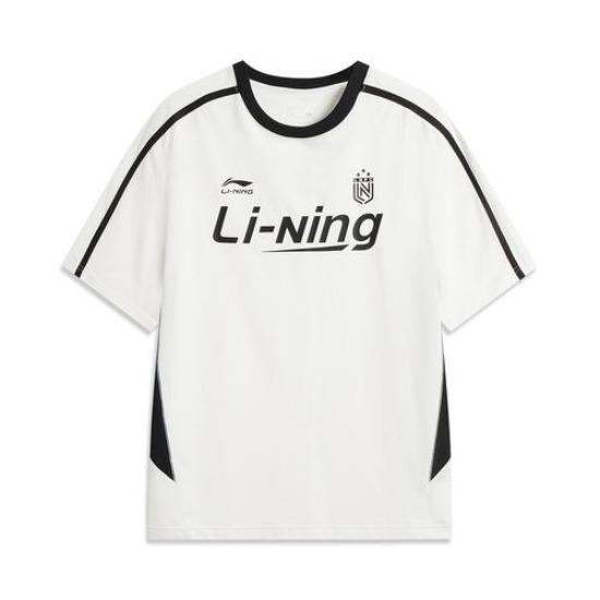 Li Ning LiNing Sports Life Collection T Shirt Unisex Ivory AHSV299-1
