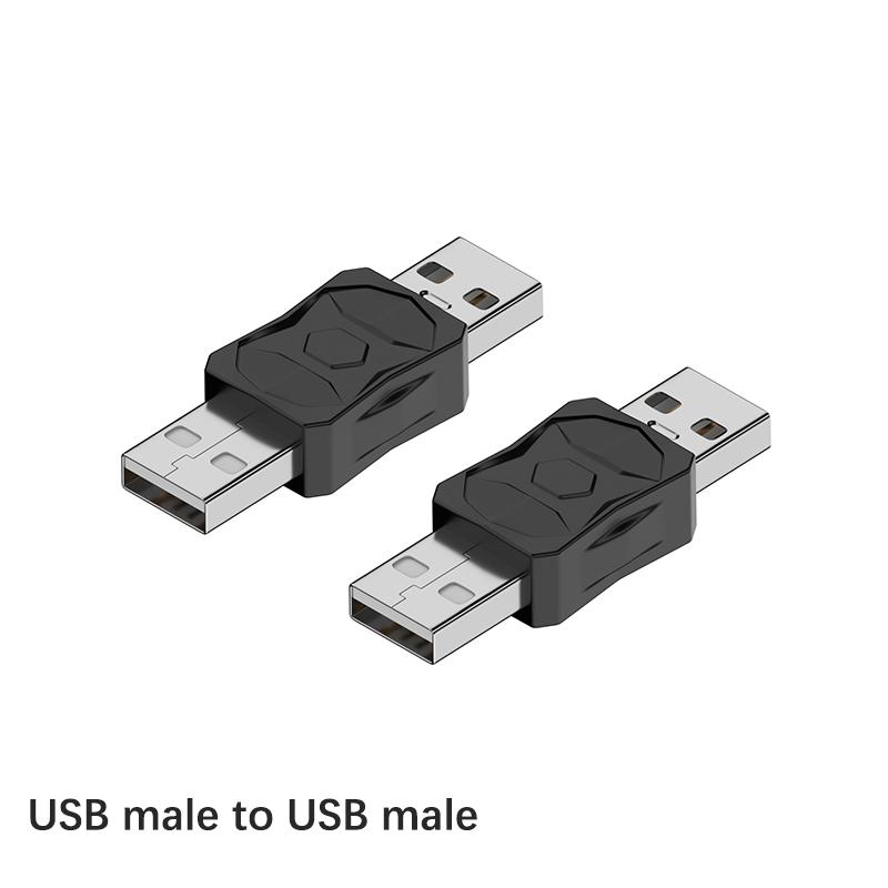 Adaptateur USB vers Micro USB Mini USB Convertisseur Bidirectionnel Supporte Charge Synchronisation de Données 480 Mbps Connecteur Adaptateur Bidirectionnel F19E