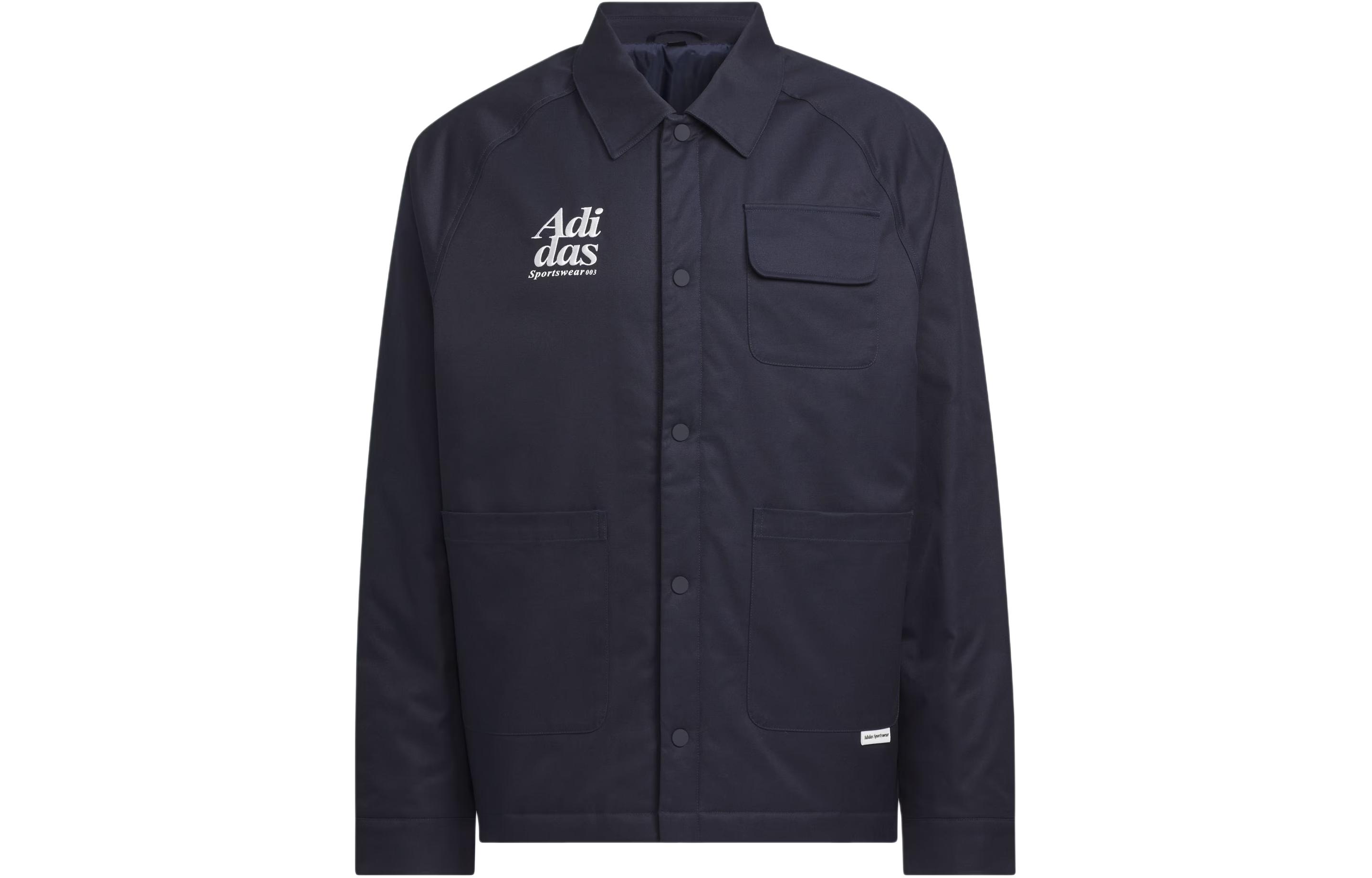 Adidas Small Logo Padded Jacket Jackets & Coats Men s Legend Ink JE6103 M