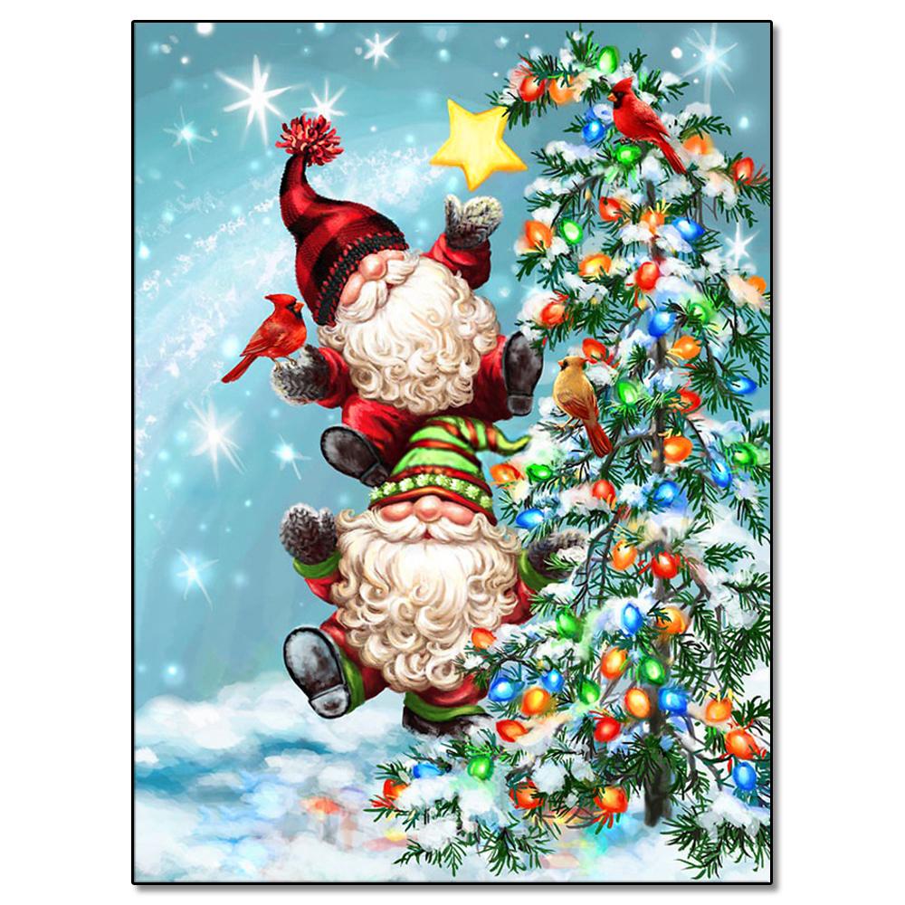 Snowman Diamond Painting Winter Snow Scenery Diamond Mosaic Embroidery Full Square/Round 2024 New Series DIY Home