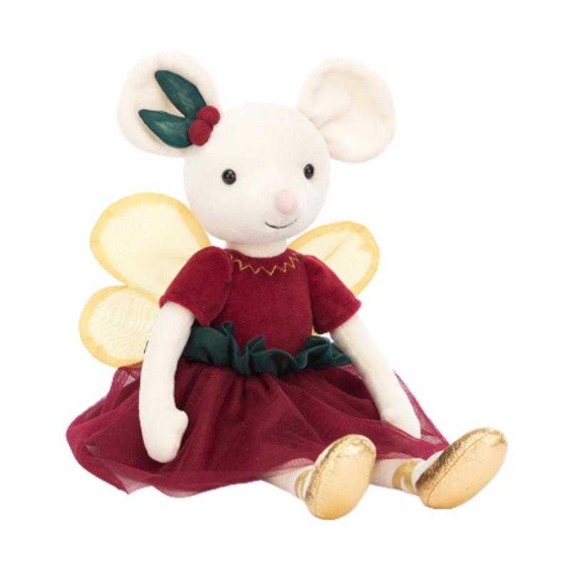 

JELLYCAT Tree Animals Sugar Plum Fairy Rat Soothing Doll Plush Doll 34cm/25cm Height 25 cm