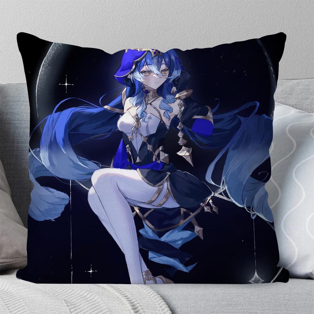 Layla Anime Game Genshin Impact Pillow Case Square Pillow Bedroom Sofa Leisure Comfort Cushion Living Room Home Decoration 40X40