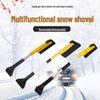Retractable 2-in-1 Car Snow Shovel & Paint-Safe, Wear-Resistant EVA Brush