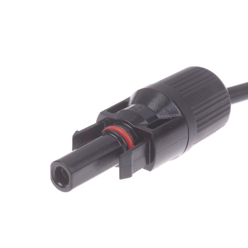 4Mm 12Awg Solar Panel Extension Cable With 50A Connector/Ring Terminal For Rv, Car Battery Charger Solar Panel Connect Adapter