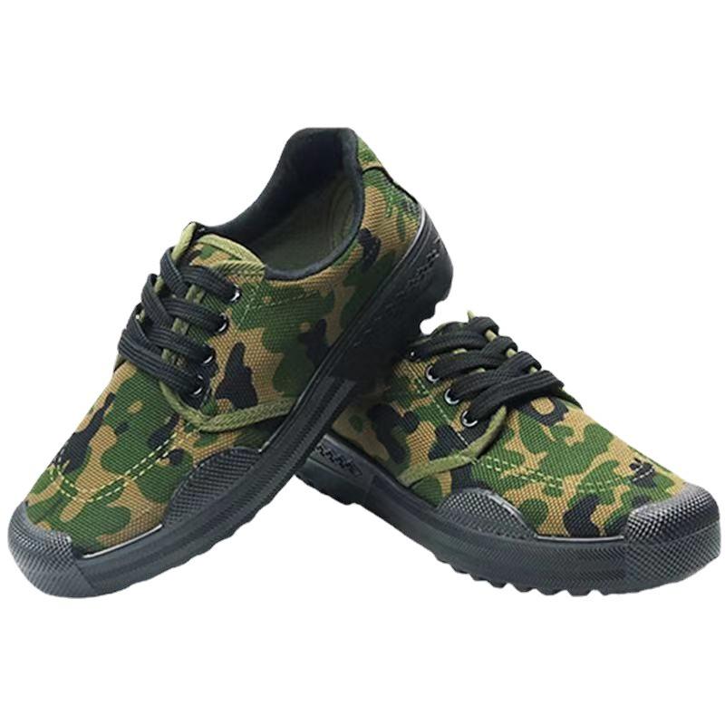 [Manufacturer] Canvas Shoes Are Durable, Wear-resistant, Breathable and Comfortable Soft Sole Construction Site Physical Fitness Training