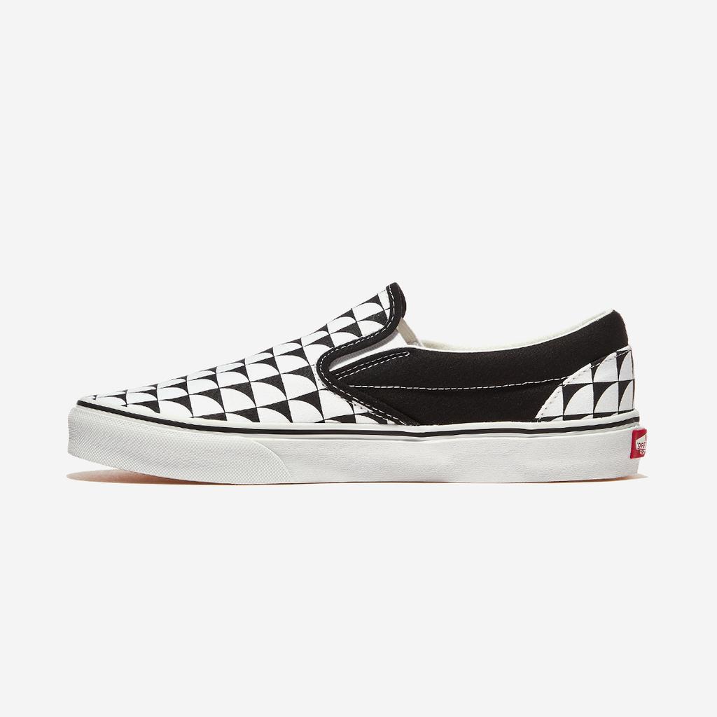 Vans Classic Slip-On - Checkerboard Black/True White, VN000CT5BP7, 1010110089, Popular Korean Shoes