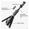 Bluetooth Selfie Stick  Foldable Wireless Tripod with Bluetooth Shutter Monopod Live Photograph for iPhone 15 14 Samsung S24 S23