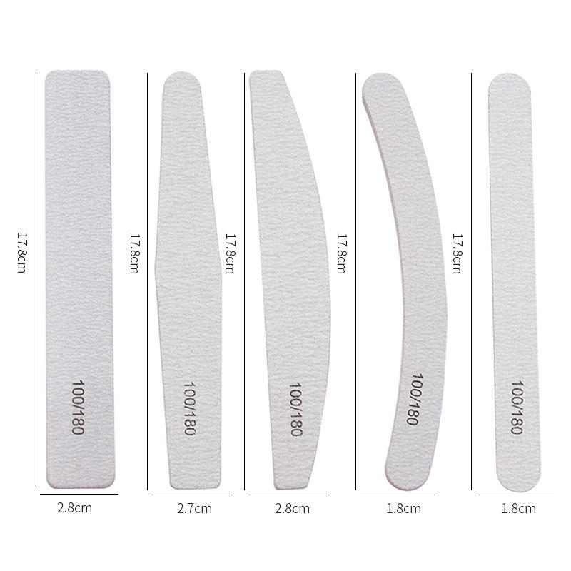 Double-Sided Frosted Nail File and Sanding Strip