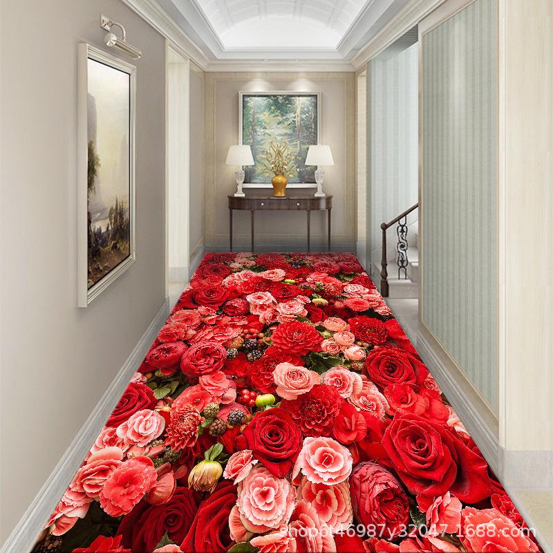 Corridor Carpet Entrance Door Mat Foyer Balcony Mat Hotel Anti Slip Mat