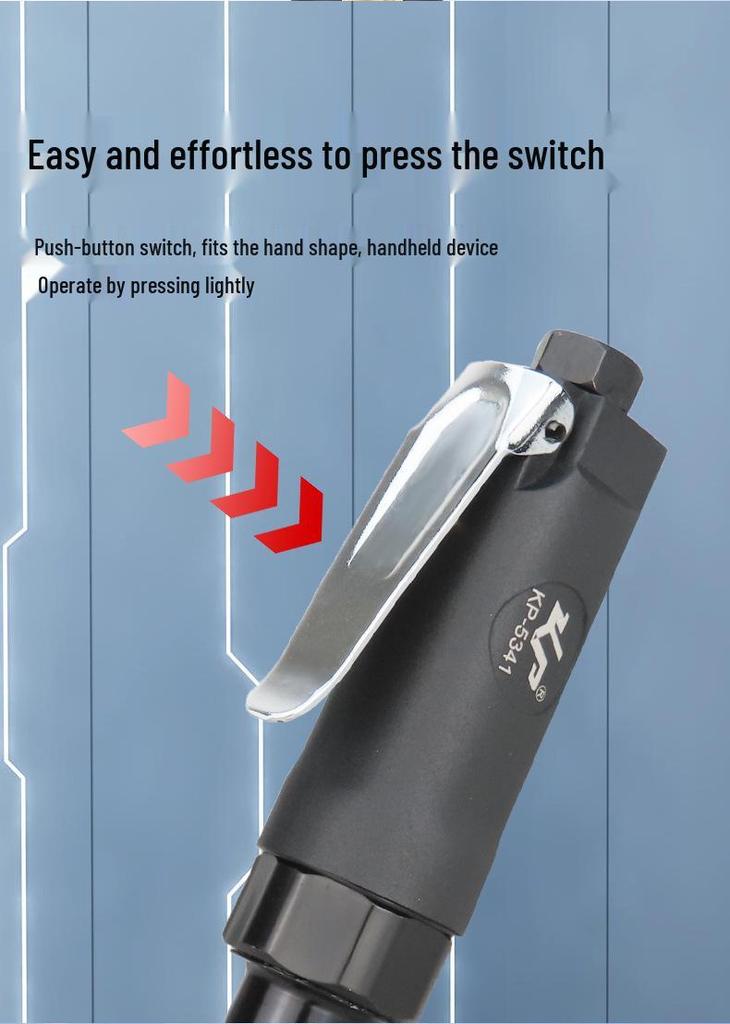Gaobao Mini 3/8" 90° Pneumatic Ratchet Wrench for Auto Repair