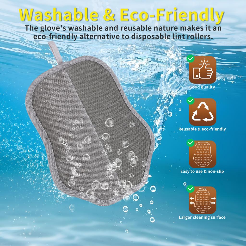 HIGH QUALITY Reusable Electrostatic New Pet Hair Remover Gloves Pet Hair Remover Electrostatic Gloves Pet Hair Temoval Gloves