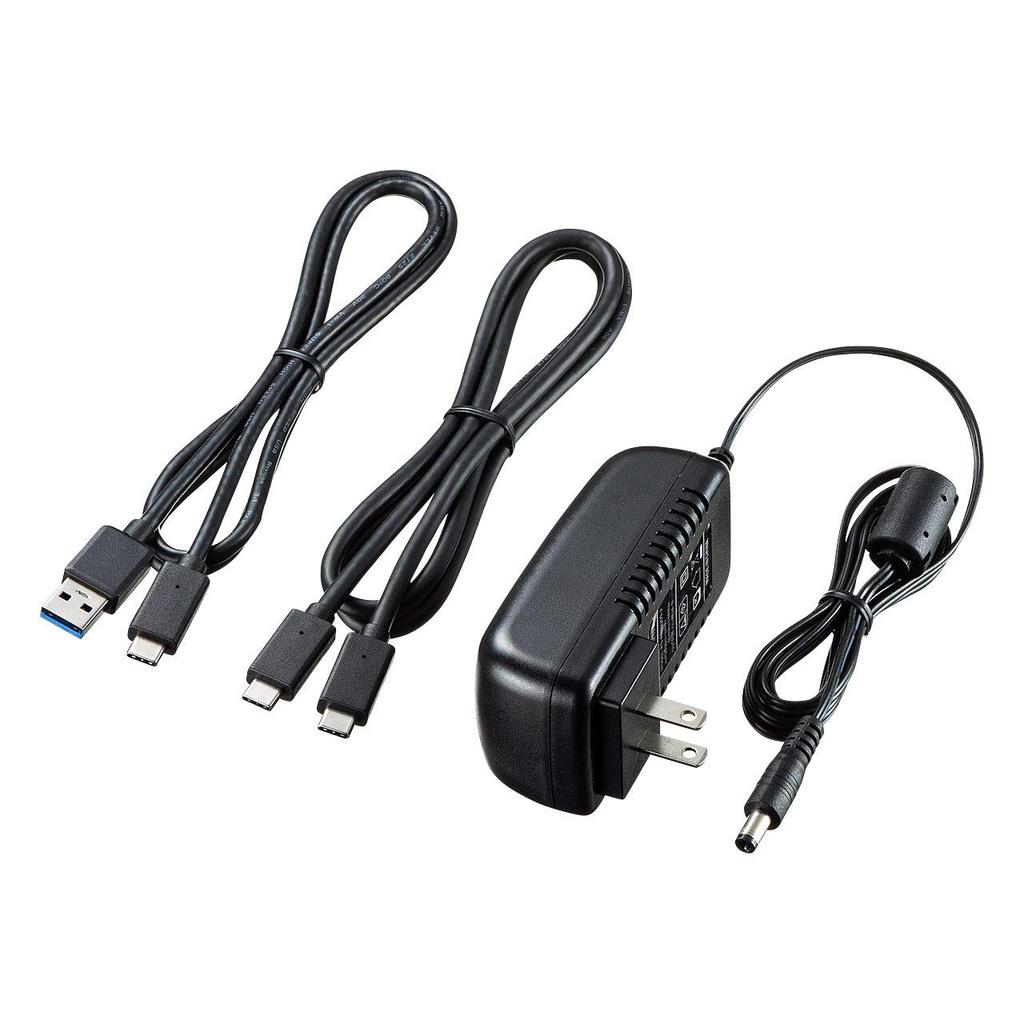 SANWA SUPPLY SATA To USB 3.1 Gen 2 Conversion Cable USB-CVIDE7