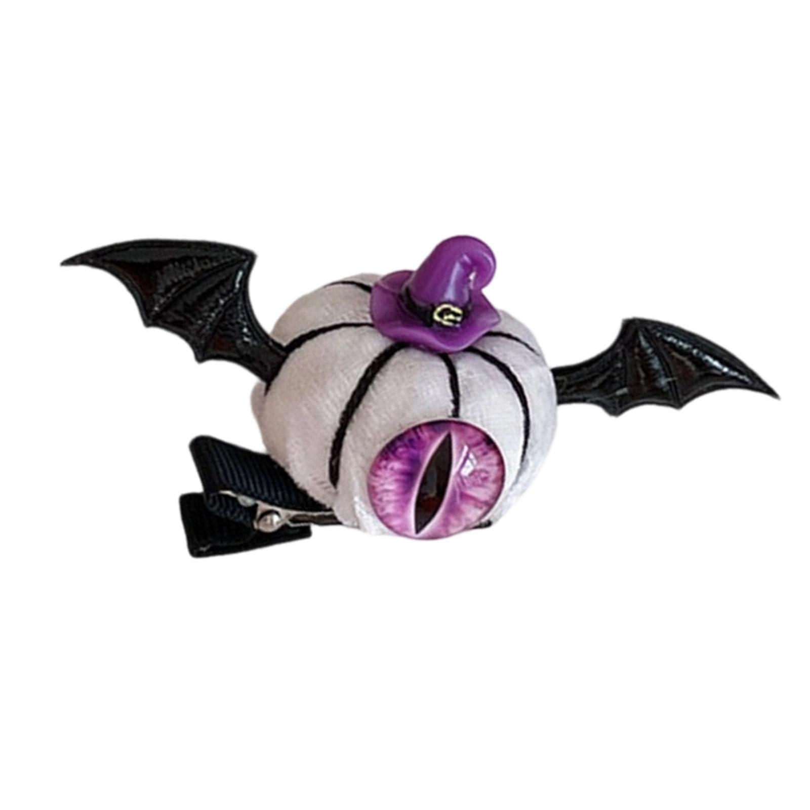 

1PC Reusable Cotton Halloween Hair Clip Comfortable Wear Themed Costume Accessories For Girls Boys Safe Hair Decoration