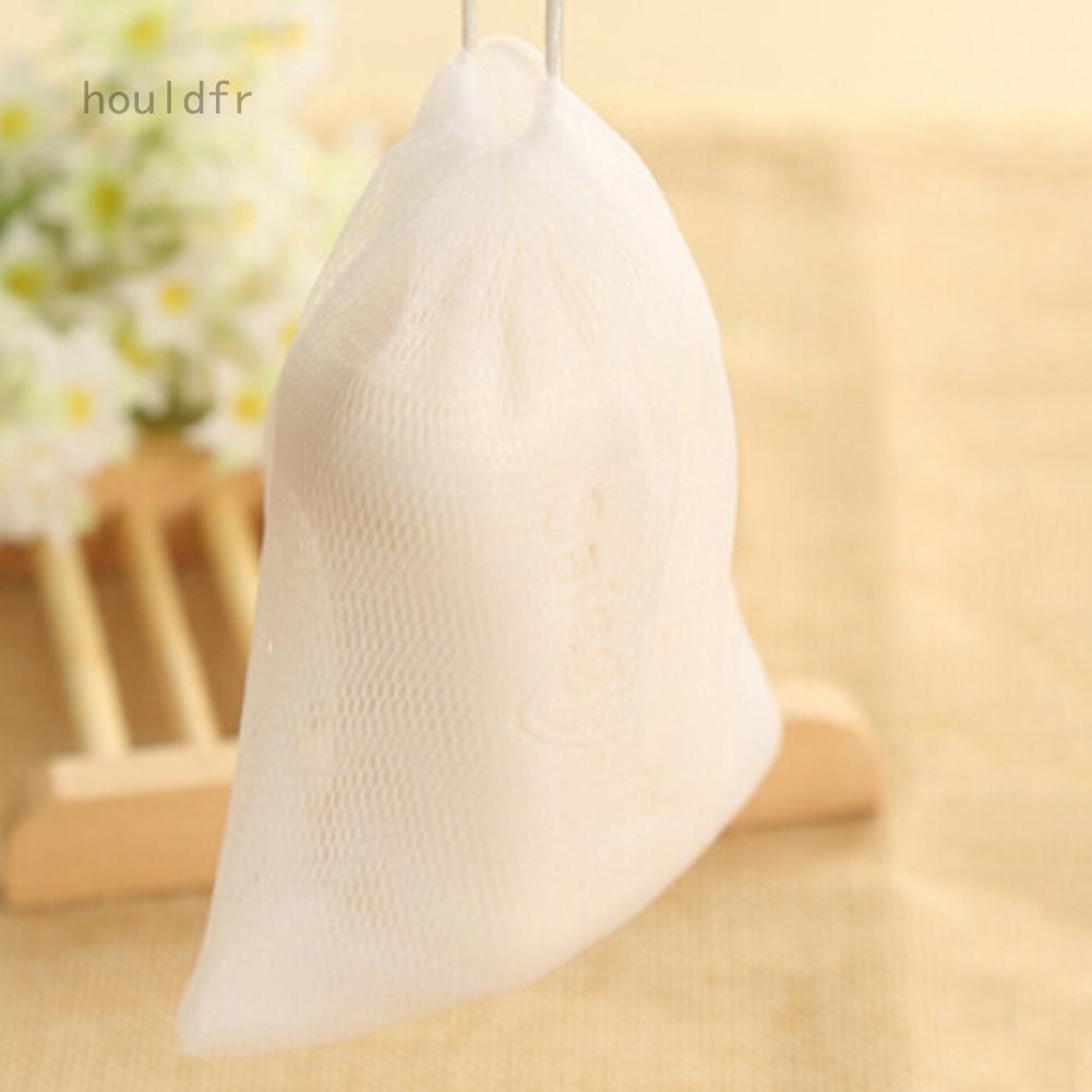 White Soap Bubble Net Bag