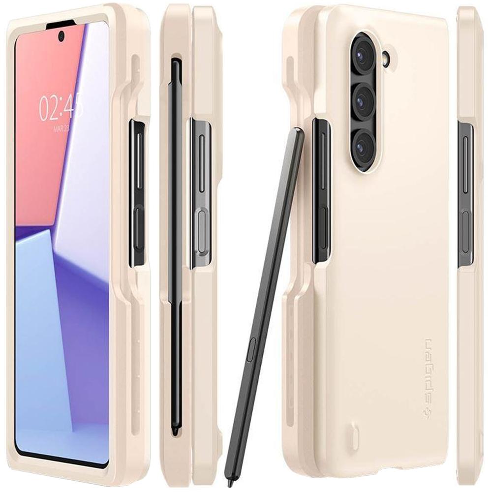 Spigen Thin Fit Pen Galaxy Z Fold 5 Pearled Ivory