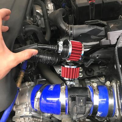 12MM Universal MINI Cold Air Intake Filter Nonwoven Cloth Air Flow Car Accessories