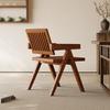 Modern Dining Chairs Solid Wood Backrest Chair Living Room Minimalist Office Chairs Portable Dresser Chair Home Furnitures