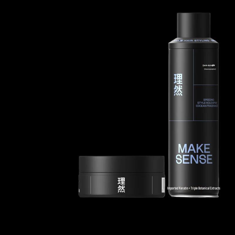 LiRan Hair Styling Clay & Spray Set