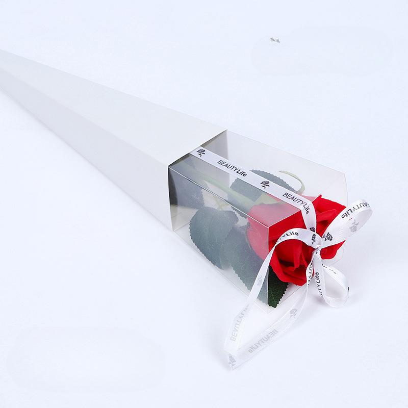 10 PC Rose single packaging box Flower packaging box bouquet bag Valentine's Day single flower packaging bag