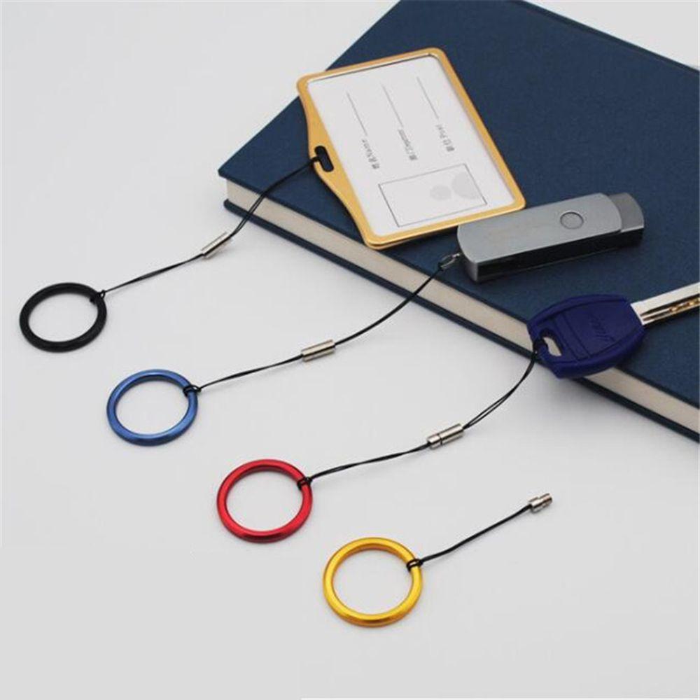 Charm Mobile Phone Detachable Keychain Anti-lost Lanyard Phone Strap Wrist Rope Finger Ring Buckle