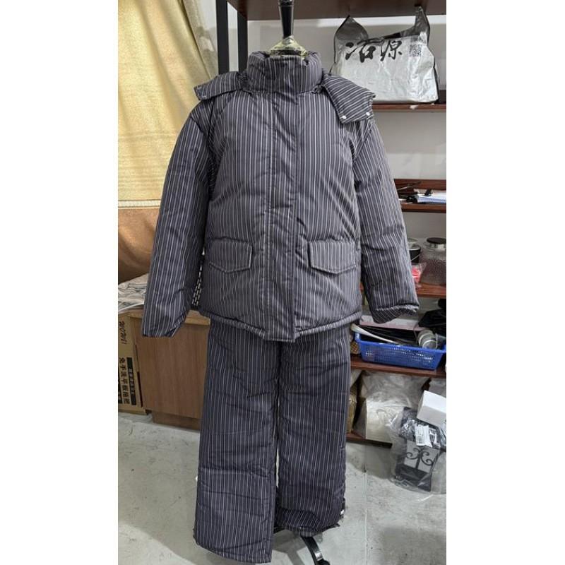 Thick Loose Hooded Jacket Pants Set Winter 2026 Casual Outfit Women
