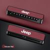 Jeep Compass Telefonnummerplate Ornament Lys - Grand Cherokee High-End Holder for Grand Commander