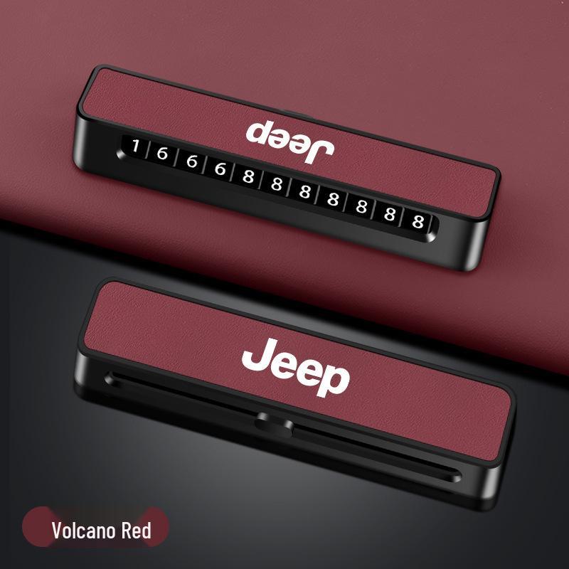 Jeep Compass Telefonnummerplate Ornament Lys - Grand Cherokee High-End Holder for Grand Commander