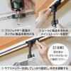 Lighting Rail for Duct Rail Projector Ceiling Mount Bracket Long Shaft For Inch Screw 4 Height Adjustment Angle Adjustment 1/4 360°