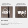 Corrosions Resistant Stainless Steel Door Security Latches Chain Durability Chain Latches For Indoor Outdoor Use
