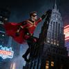 Red Robin Cosplay Costume With 3d Muscular Bodysuit And Wing Cape For Comic Con Events