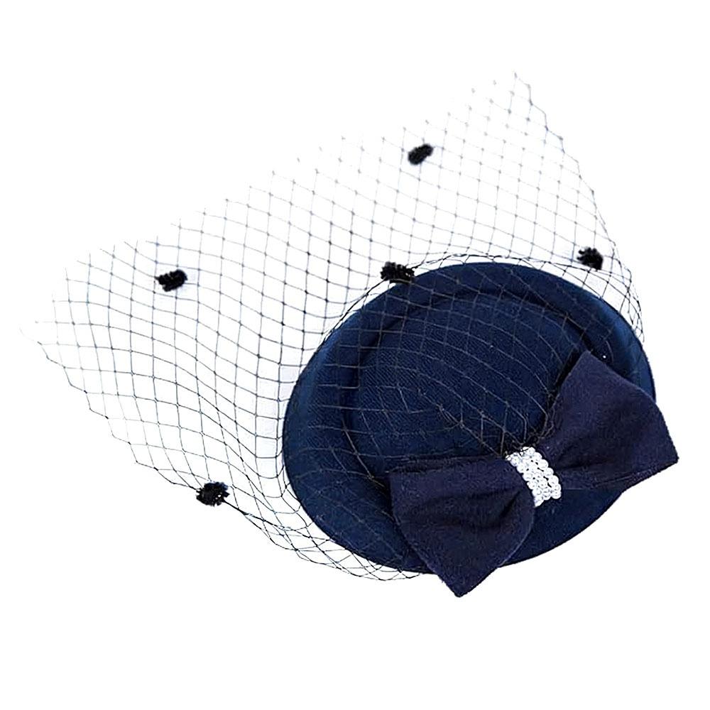Elegant Feather Flower Womens Vintage Hat Headband Mesh Ribbons Felt Headband Fascinator Fascinator Caps Wedding