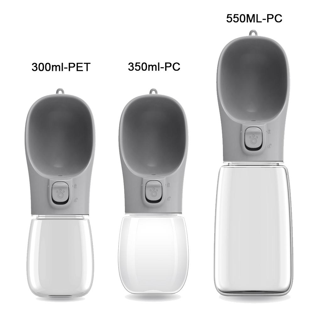 Bouteille d'eau 550 ml pour grand chien pour petits et moyens chiens chat portable extérieur marche chiot animal de compagnie bol à boire fournitures golden retriever