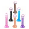 Crystal Suction Cup Mini Dildo for Female Simulation and Masturbation