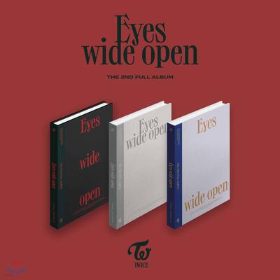 TWICE 2nd Album - Eyes Wide Open [1 Randomly Sent Out Among Story, Style, and Retro Versions]