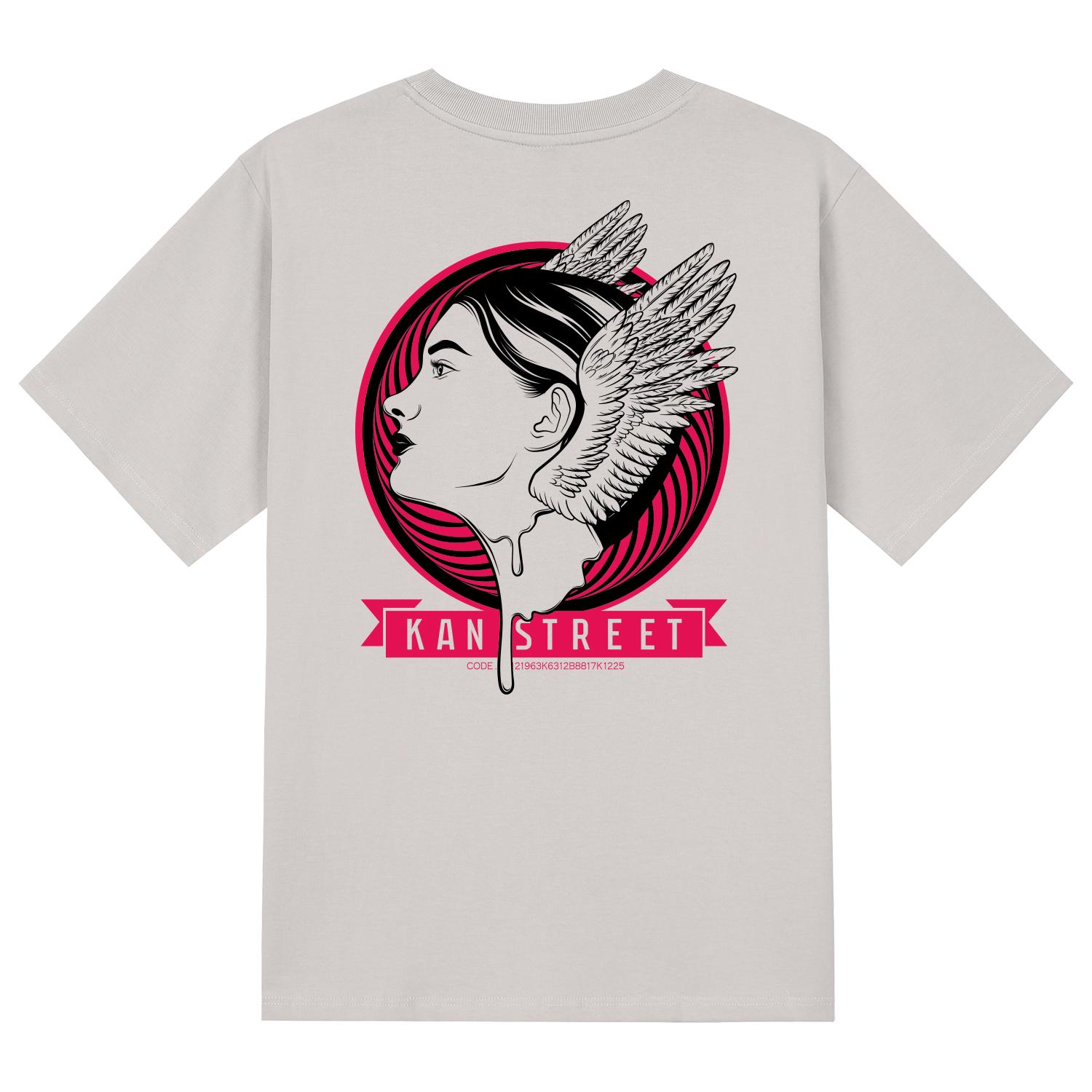 Khan 6312 Ktc0060 Khan Women Short Sleeve T-Shirt - Beige Beige/L