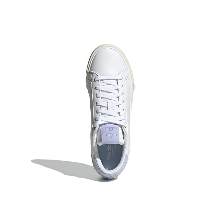 Adidas Originals Court Tourino Comfortable Non-Slip Durable Low-Top Skate Shoes Women Sneakers White Blue GZ0835