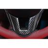 ABS Carbon Fiber Steering Wheel Cover Trim Fit For Mazda 6 Atenza 2014-2016