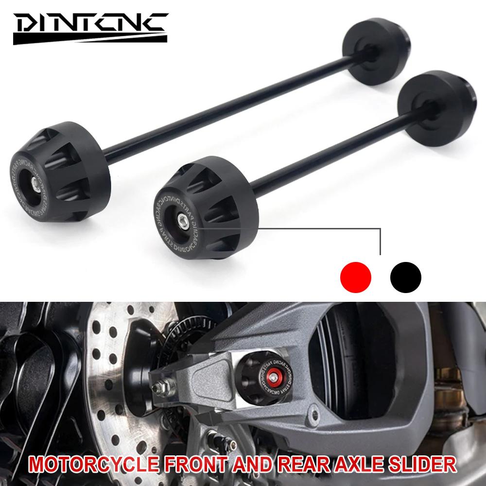 For DUCATI V4 2025 Panigale Streetfighter V4S V4R Front Rear Wheel Axle Crash Protectors POM Protect Pad Motorcycle Accessories